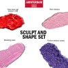 Základní set modelovacích a texturovacích médií Amsterdam 4 x 120 ml