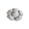Napodobenina porcelánové paletky - 6 kalíšků