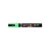 Akrylový fix Posca se štětcovým hrotem PC 5BR 5 Light Green