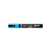 Akrylový fix Posca se štětcovým hrotem PC 5BR 8 Light Blue