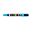 Akrylový fix Posca se štětcovým hrotem PC 5BR 8 Light Blue