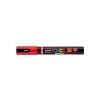 Akrylový fix Posca se štětcovým hrotem PC 5BR 15 Red