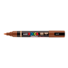 Akrylový fix Posca se štětcovým hrotem PC 5BR 21 Brown