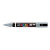 Akrylový fix Posca se štětcovým hrotem PC 5BR 37 Grey