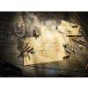 Tónovaný skicák hnědý Rembrandt A4, 180g, 50 listů