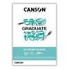 Skicár Canson Graduate Lettering Marker v lepenej väzbe A3, 180 g/m², 20 listov