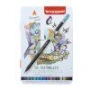 Sada pastelek Bruynzeel Expression 12 ks - Metallic