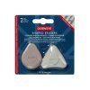 536 sada 2 ks specialne tvarovanych gum derwent