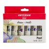 Sada akrylů Amsterdam Standard perleťové odstíny 6x20ml